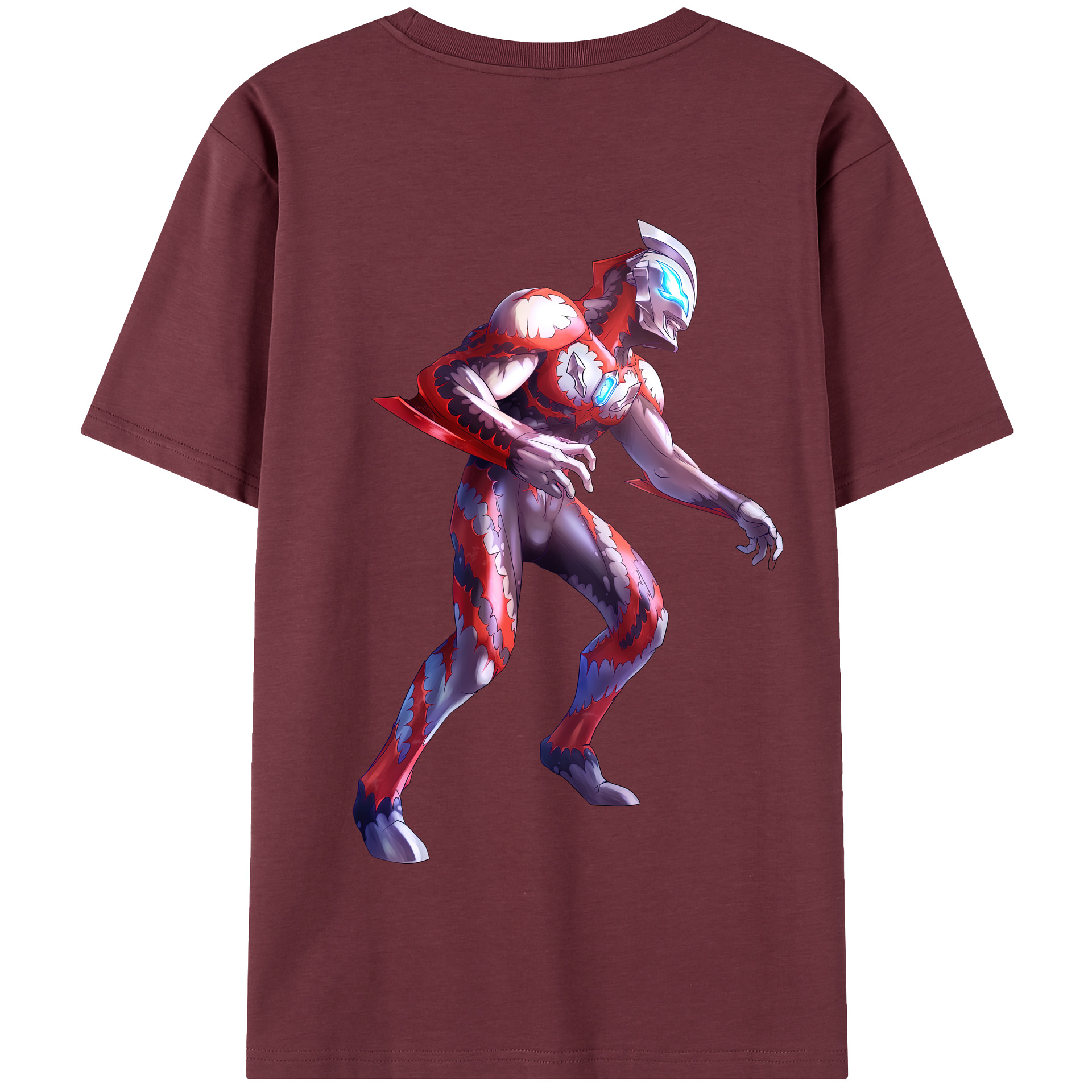 （画像用） ウルトラマン Ultraman 綿100％半袖Tシャツ（背面プリント）